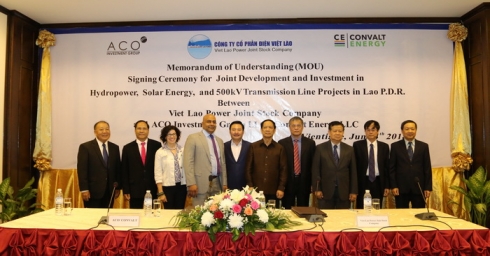 VIETLAOPOWER SIGNS INVESTMENT COOPERATION MOU WITH ACO INVESTMENT GROUP