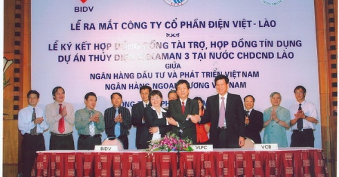 Signing of financing contract and credit agreement of Xekaman 3 Hydropower Project in Lao PDR